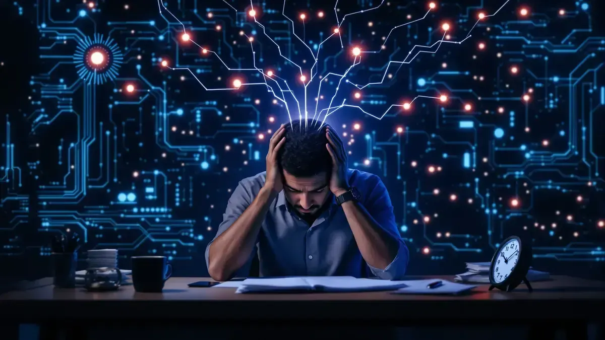 La sobrecarga eléctrica del cerebro: comprender la fatiga repentina que nos afecta