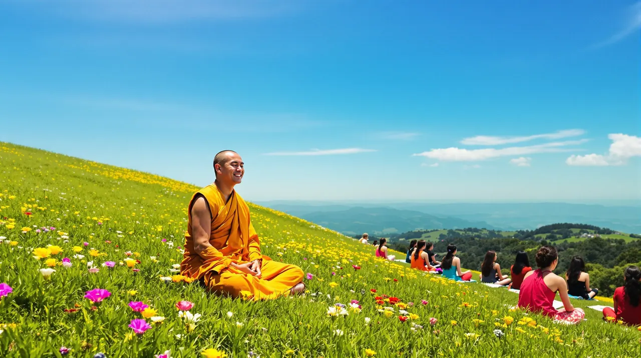 descubre la perspectiva de un monje budista sobre la felicidad: aprende por qué la verdadera dicha no depende de lo material, sino de una actitud interior y espiritual.